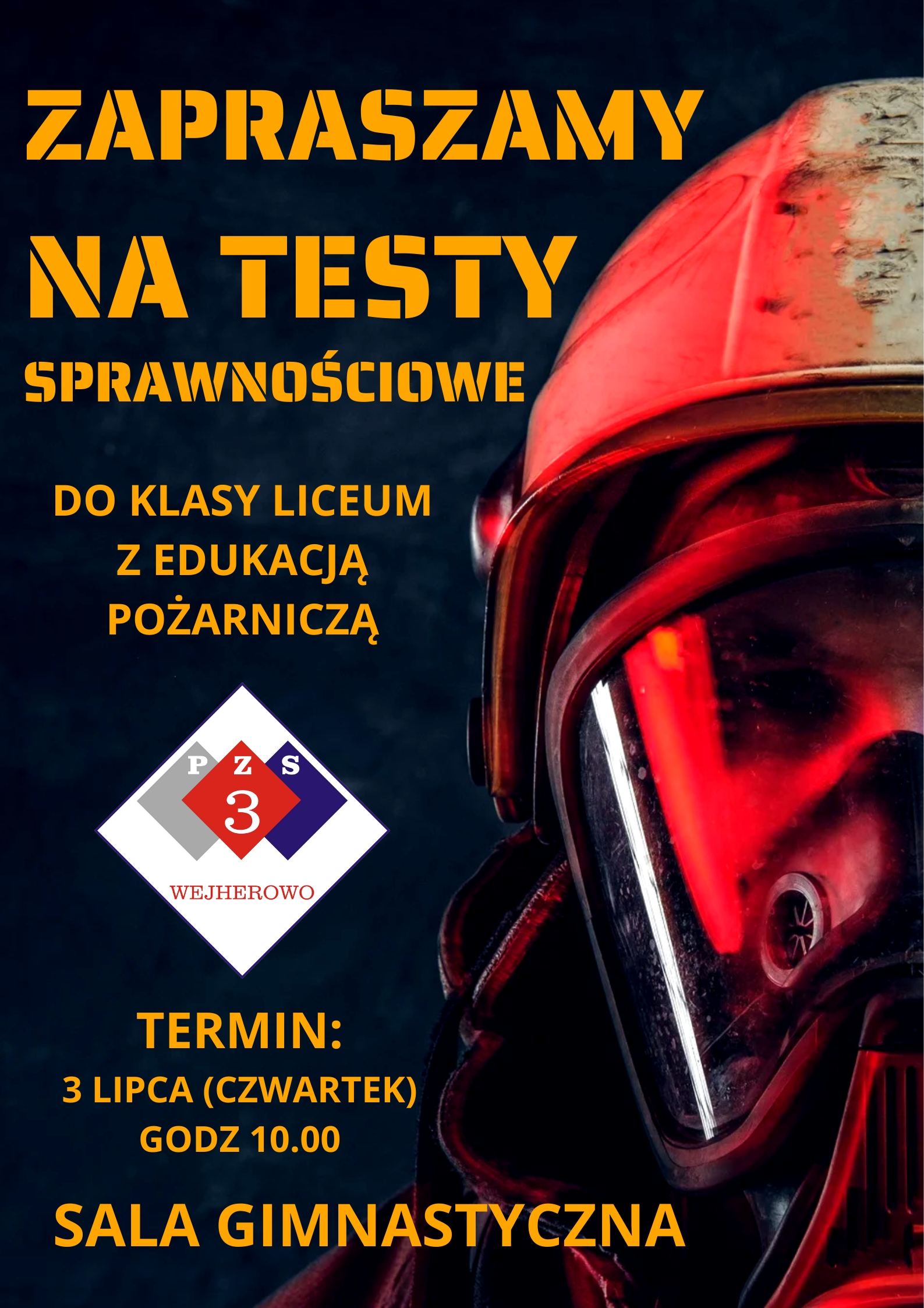 You are currently viewing TESTY SPRAWNOŚCIOWE DO KLASY POŻARNICZEJ