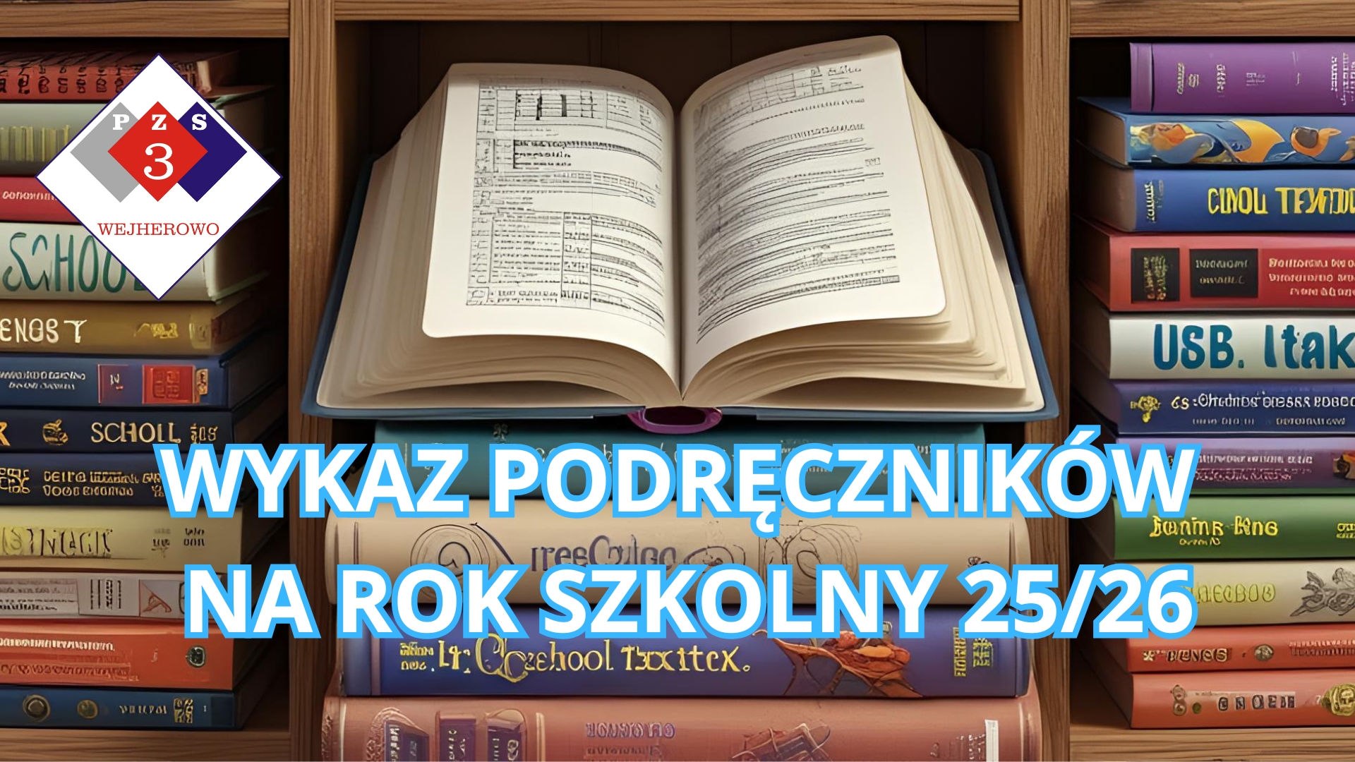 You are currently viewing WYKAZ PODRĘCZNIKÓW NA ROK SZKOLNY 25/26