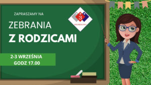 Read more about the article UWAGA! ZEBRANIA Z RODZICAMI!
