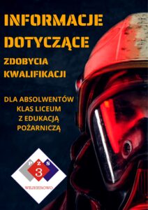 Read more about the article ABSOLWENCI KLAS Z EDUKACJĄ POŻARNICZĄ