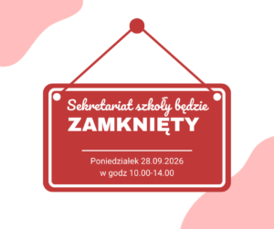 Read more about the article OGŁOSZENIE!!!