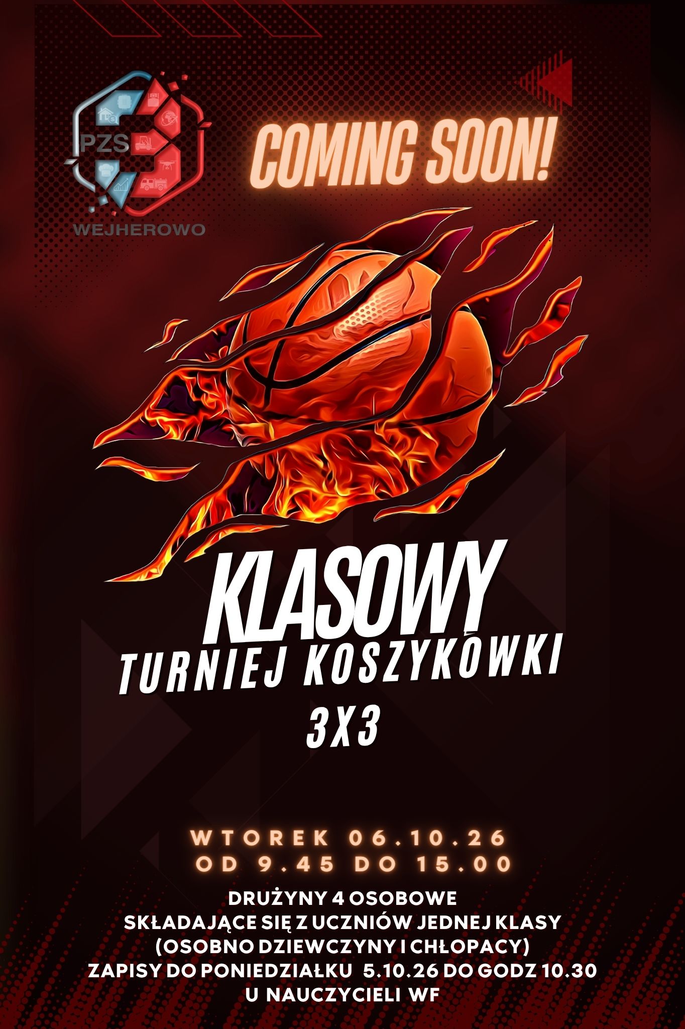 You are currently viewing KLASOWY TURNIEJ KOSZYKÓWKI 3X3